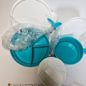 Tupperware Tupperkids 3 piece Feeding set - Blue